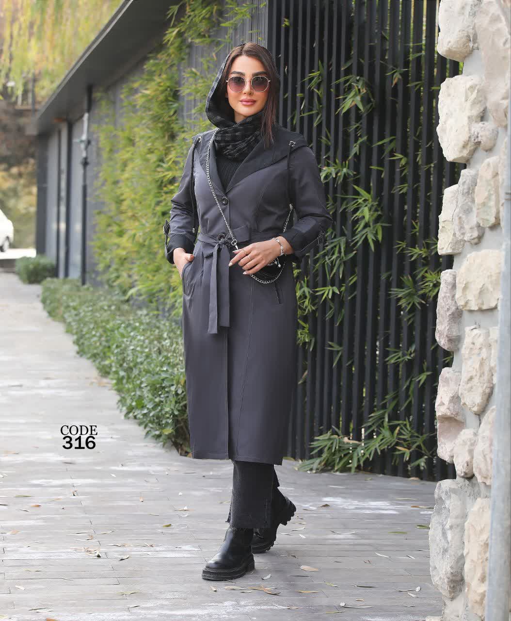 بارانی کلاهدار ترک لندکد316