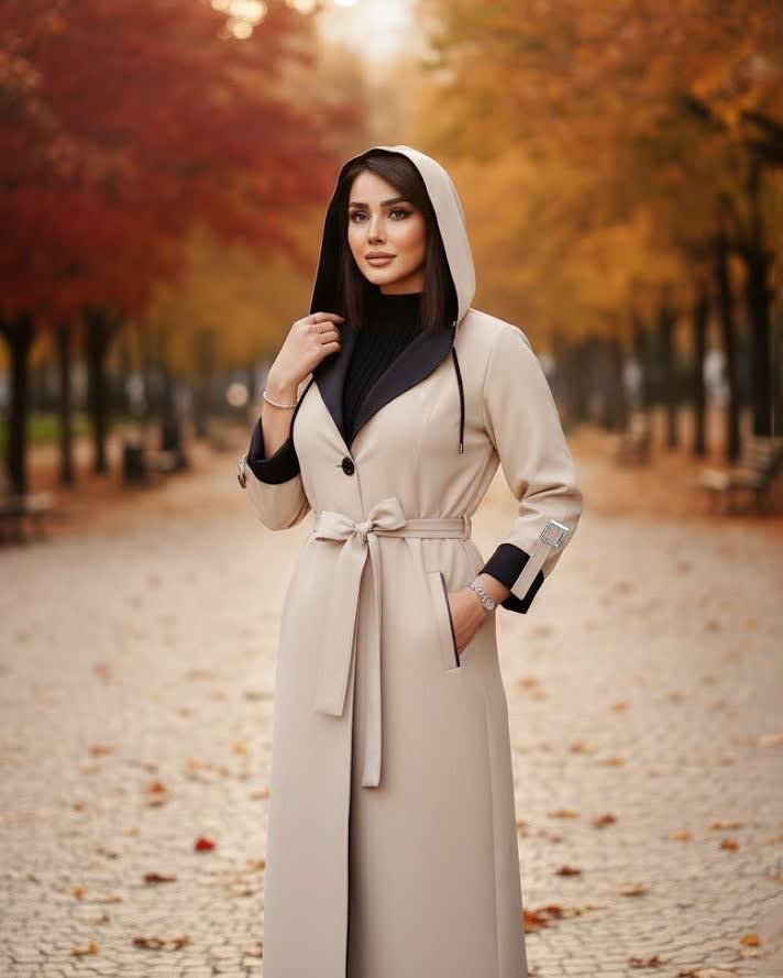 بارانی کلاهدار ترک لندکد316